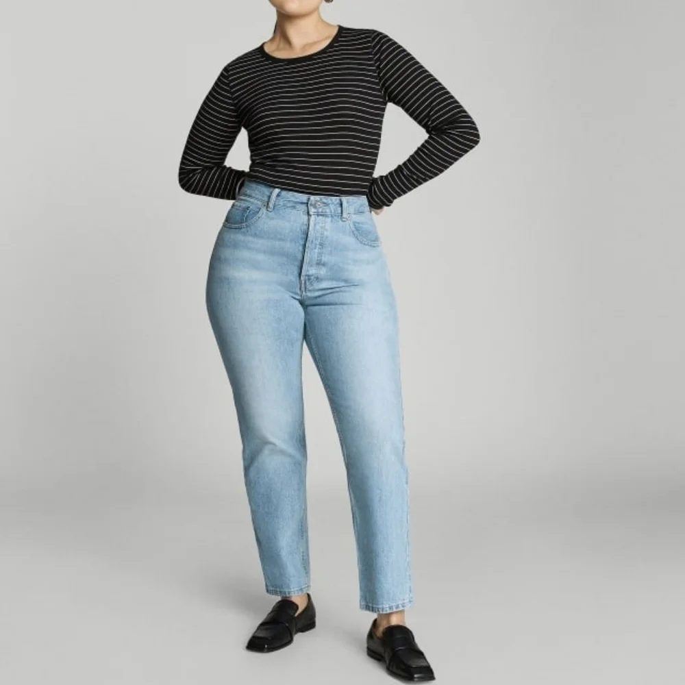 Everlane The Cheeky ankle jeans sz 33 WJ58